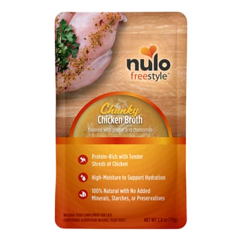 Nulo FreeStyle Chunky Chicken Broth Cat Food 24 2.8oz pouches-product-tile