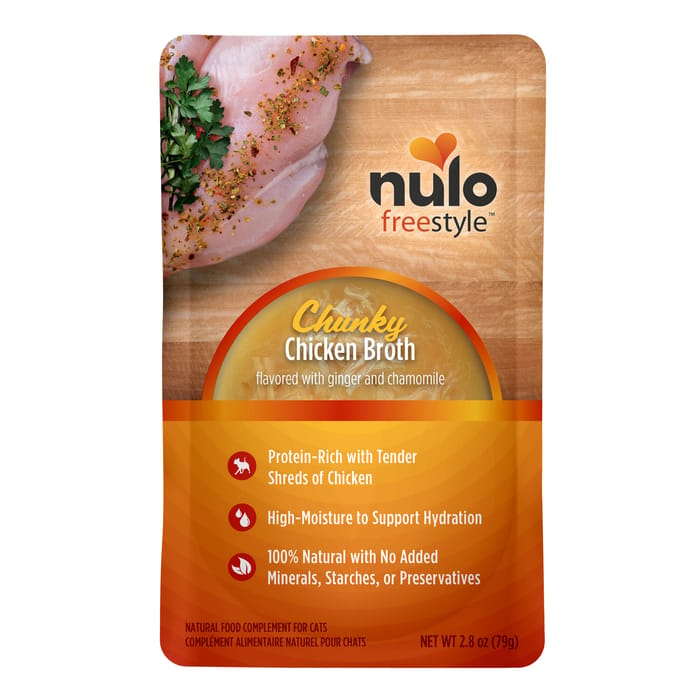 Nulo FreeStyle Chunky Chicken Broth Cat Food 24 2.8oz pouches product detail number 1.0