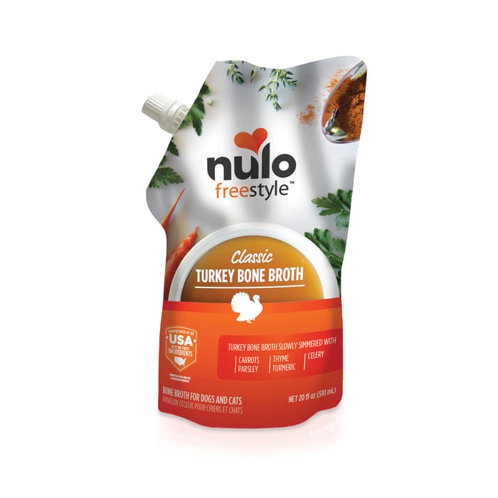 Nulo FreeStyle Turkey Bone Broth for Cats and Dogs 6 20oz product detail number 1.0