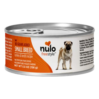Nulo FreeStyle Turkey & Lentils Pate Small Breed Dog Food 5.5 oz Cans Case of 24-product-tile