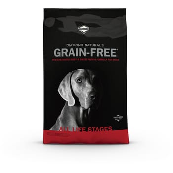 Diamond Naturals Grain-Free Pasture-Raised Beef & Sweet Potato Formula Dry Dog Food - 28 lb Bag-product-tile