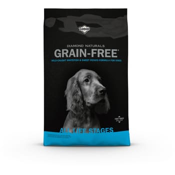 Diamond Naturals Grain-Free Wild-Caught Whitefish & Sweet Potato Formula Dry Dog Food - 14 lb Bag-product-tile