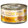 Wellness CORE+ Natural Grain Free Indoor Chicken & Chicken Liver Canned Wet Cat Food - 3 oz Cans - Case of 12