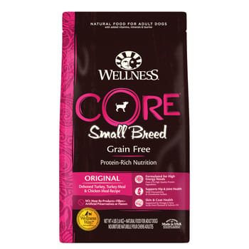 Wellness CORE Natural Grain Free Small Breed Dry Dog Food - 4 lb Bag-product-tile