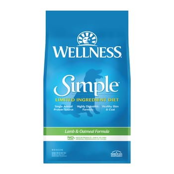 Wellness Simple Natural Limited Ingredient Lamb & Oatmeal Recipe Dry Dog Food - 26 lb Bag-product-tile