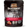 Merrick Backcountry Grain Free Real Beef Cuts Cat Food Pouch 3-oz, case of 24