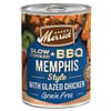Merrick Grain Free Slow Cooked BBQ Memphis Style Chicken Canned Dog Food 12.7-oz, Case of 12
