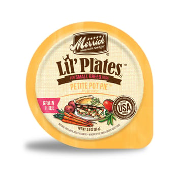 Merrick Lil' Plates Adult Small Breed Grain Free Petite Pot Pie Canned Dog Food 3.5-oz, Case of 12-product-tile