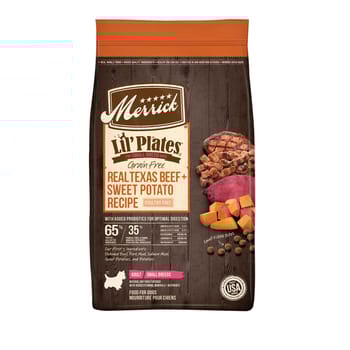Merrick Lil' Plates Small Breed Grain Free Real Beef & Sweet Potato Dry Dog Food 12-lb-product-tile