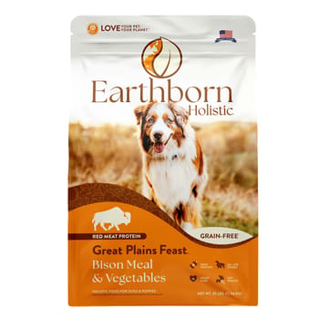 Earthborn Holistic Great Plains Feast Grain Free Dry Dog Food 25 lb Bag-product-tile