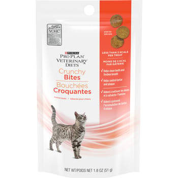 Purina Pro Plan Veterinary Diets Crunchy Bites Cat Treats - 1.8 oz Pouch-product-tile