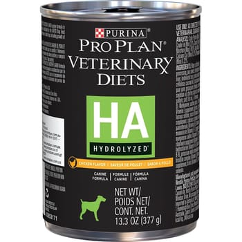 Purina Pro Plan Veterinary Diets HA Hydrolyzed Chicken Flavor Canine Formula Adult Wet Dog Food - (12) 13.3 oz. Cans-product-tile