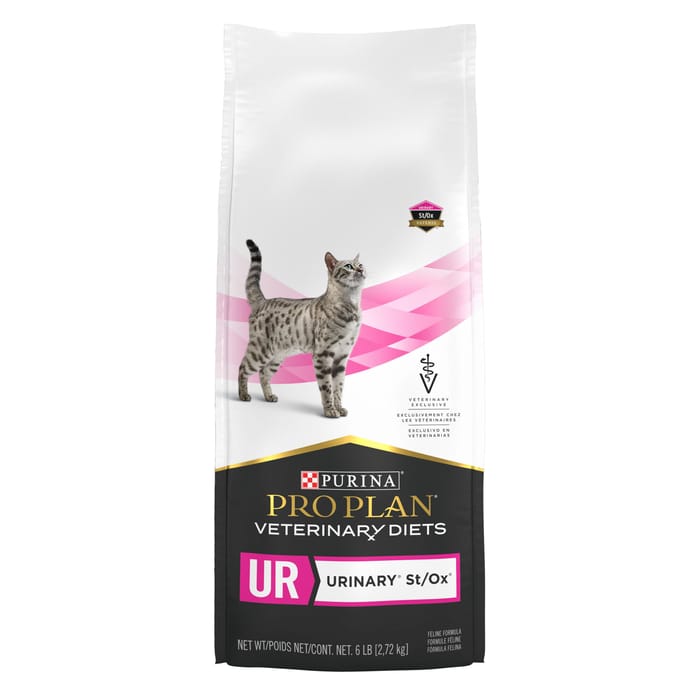 Purina Pro Plan Veterinary Diets UR Urinary St/Ox Feline Formula Dry Cat Food - 6 lb. Bag product detail number 1.0