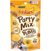 Friskies Party Mix Natural Yums with Real Chicken Cat Treats 2.1 oz Pouch