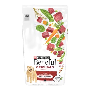 Purina Beneful Originals with Real Farm-Raised Beef Dry Dog Food 28 lb Bag-product-tile