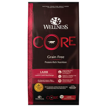 Wellness CORE Grain Free Lamb Recipe Dry Dog Food 22 lb Bag-product-tile