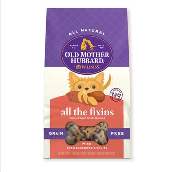 Old Mother Hubbard Grain Free All The Fixins Oven-Baked Biscuits Dog Treats 16 oz Bag-product-tile