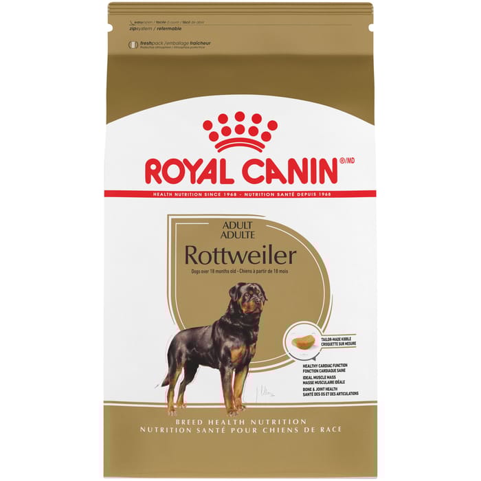 Royal Canin Breed Health Nutrition Rottweiler Adult Dry Dog Food - 30 lb Bag product detail number 1.0
