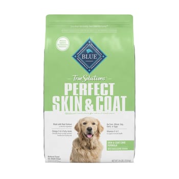 Blue Buffalo BLUE True Solutions Perfect Coat Adult Skin and Coat Care Formula Dry Dog Food 24 lb Bag-product-tile