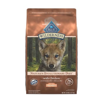 Blue Buffalo BLUE Wilderness Large Breed Puppy Chicken with Wholesome Grains Recipe Dry Dog Food 28 lb Bag-product-tile
