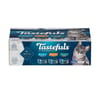 Blue Buffalo Tastefuls Adult Natural Pate Variety Pack with Chicken, Turkey & Chicken, and Ocean Fish & Tuna Entrees Wet Cat Food 5.5 oz - Case of 12