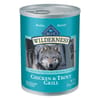 Blue Buffalo BLUE Wilderness Adult Chicken & Trout Grill Wet Dog Food 12.5 oz Can - Case of 12