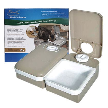 Eatwell (TM) 2-Meal Pet Feeder by PetSafe (R) product detail number 1.0