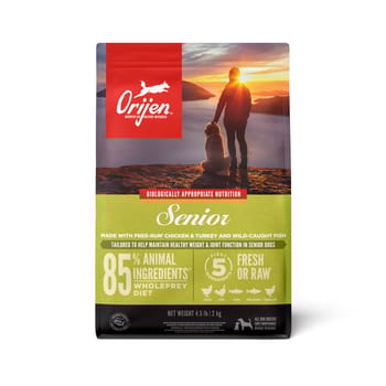 ORIJEN Senior Dry Dog Food 4.5 lb Bag-product-tile
