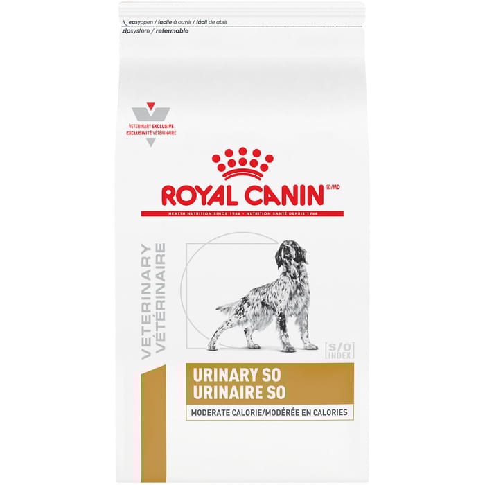 Royal Canin Veterinary Diet Canine Urinary SO Moderate Calorie Dry Dog Food - 7.7 lb Bag product detail number 1.0