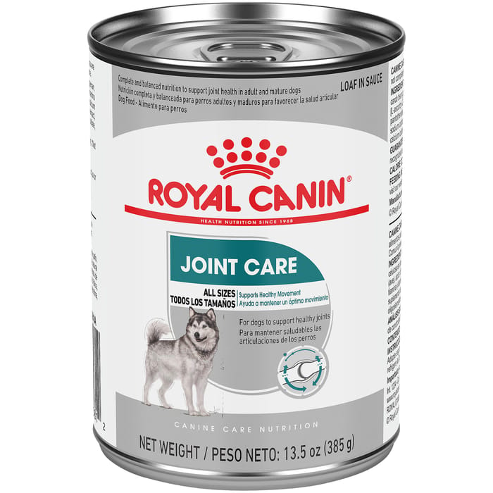 Royal Canin Canine Care Nutrition Joint Care Adult Loaf in Sauce Wet Dog Food - 13.5 oz Cans - Case of 12 product detail number 1.0