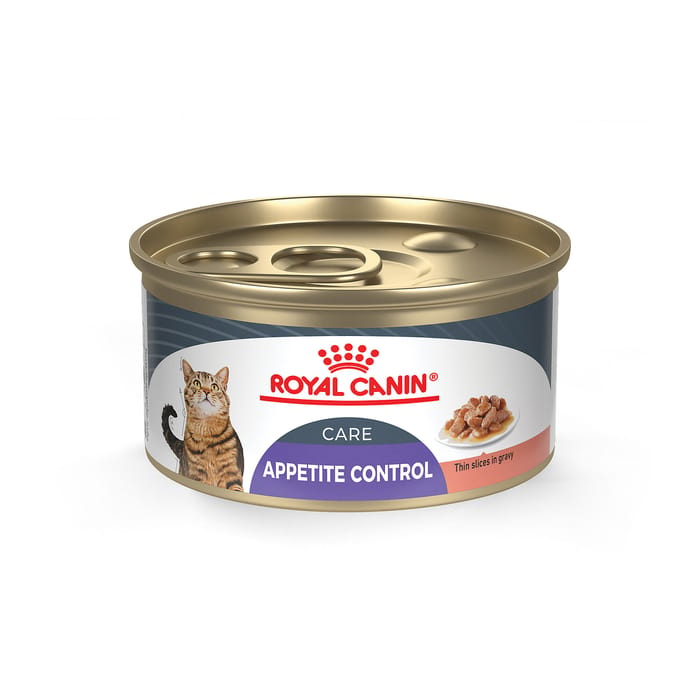 Royal Canin Feline Care Nutrition Appetite Control Care Thin Slices in Gravy Adult Wet Cat Food - 3 oz Cans - Case of 24 product detail number 1.0