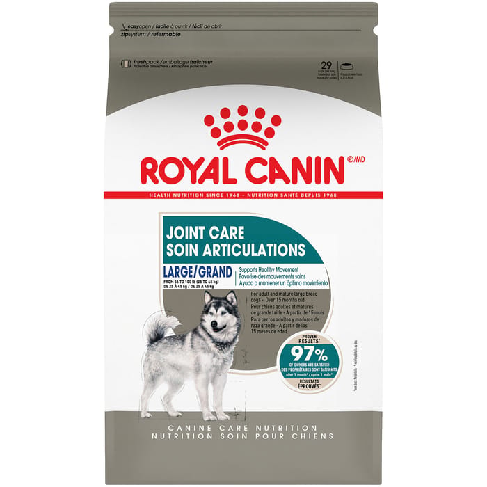 Royal Canin Canine Care Nutrition Large Breed Joint Care Adult Dry Dog Food - 30 lb Bag product detail number 1.0