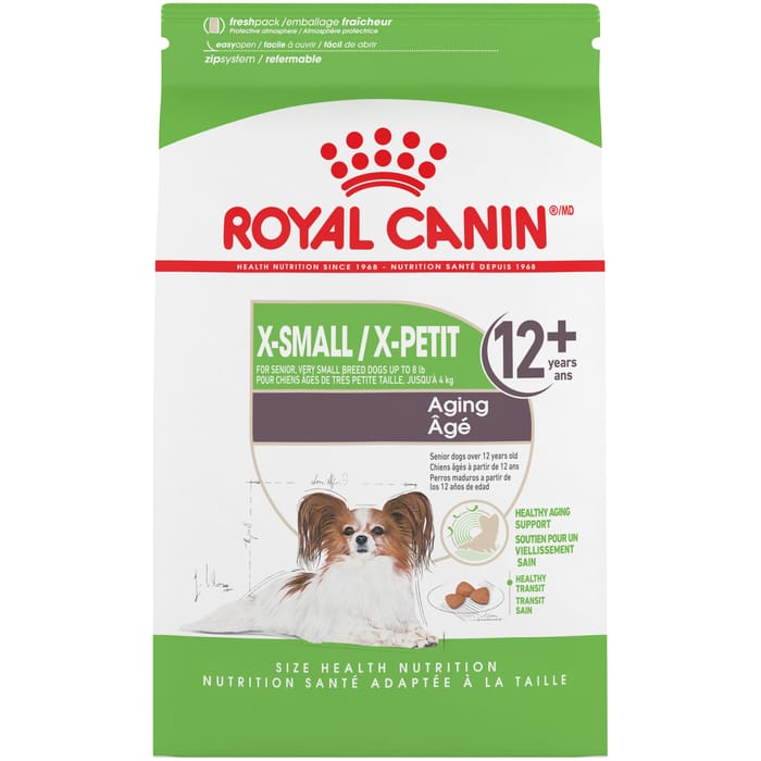 Royal Canin Size Health Nutrition X-Small Breed Aging 12+ Dry Dog Food - 2.5 lb Bag product detail number 1.0