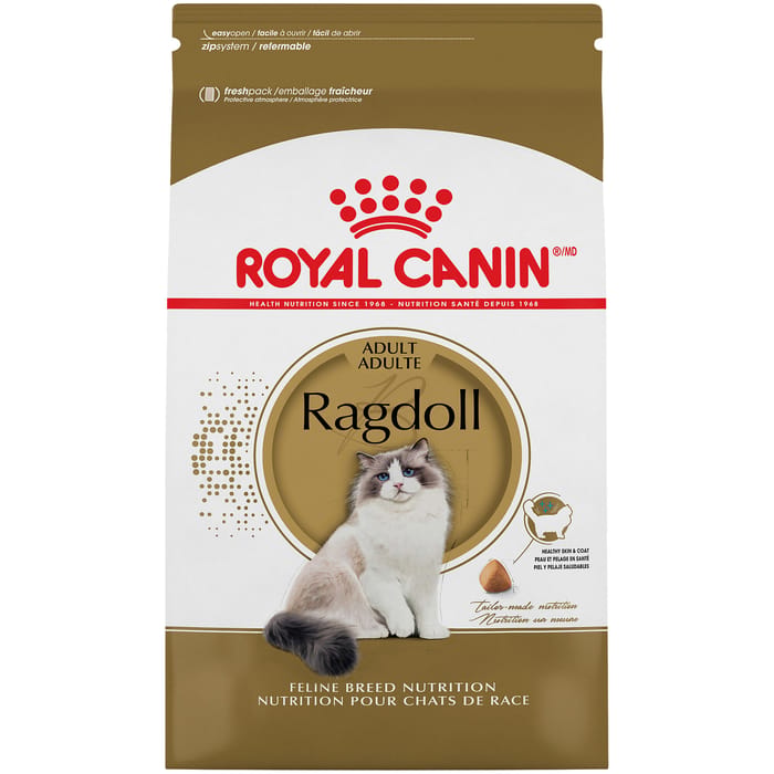 Royal Canin Feline Breed Nutrition Ragdoll Adult Dry Cat Food - 7 lb Bag product detail number 1.0