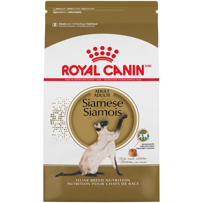 Royal Canin Feline Breed Nutrition Siamese Adult Dry Cat Food - 6 lb Bag product detail number 1.0