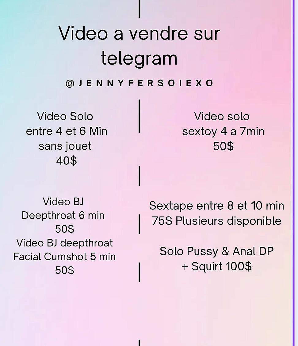 Jennyfer Soie available for bookings on p69