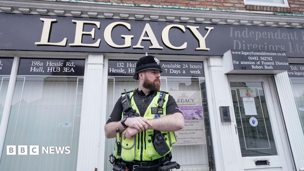 BBC News image for Police fear more victims in Hull Legacy funeral case