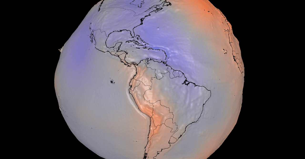 Wired image for NASA’s New 3D Model Shows the Earth Is a Lumpy Mess - WIRED