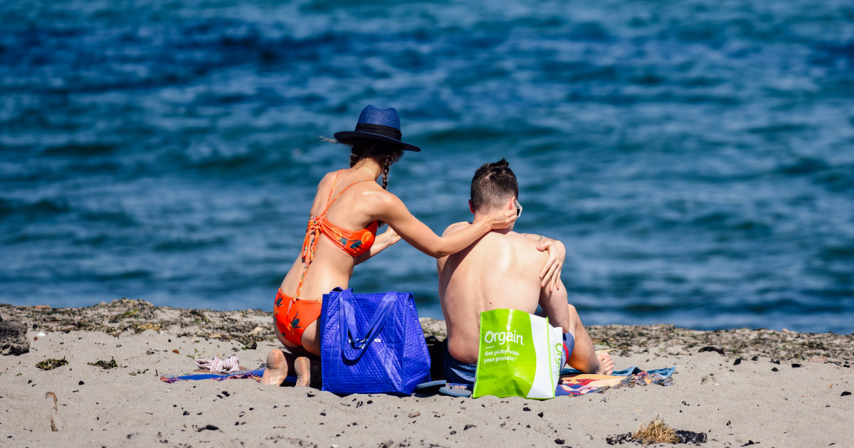 NBC News image for On TikTok, sunscreen misinformation goes viral - NBC News