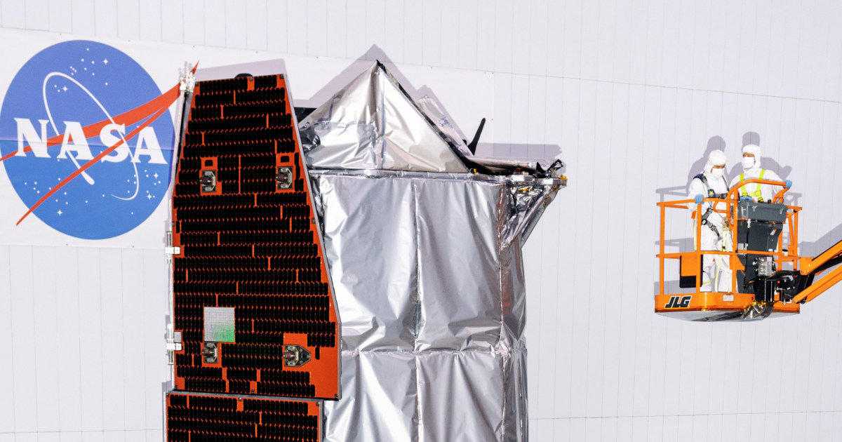 NBC News image for 1,000 times faster than Hubble: Up close with the NASA space telescope meant to unlock the cosmos - NBC News