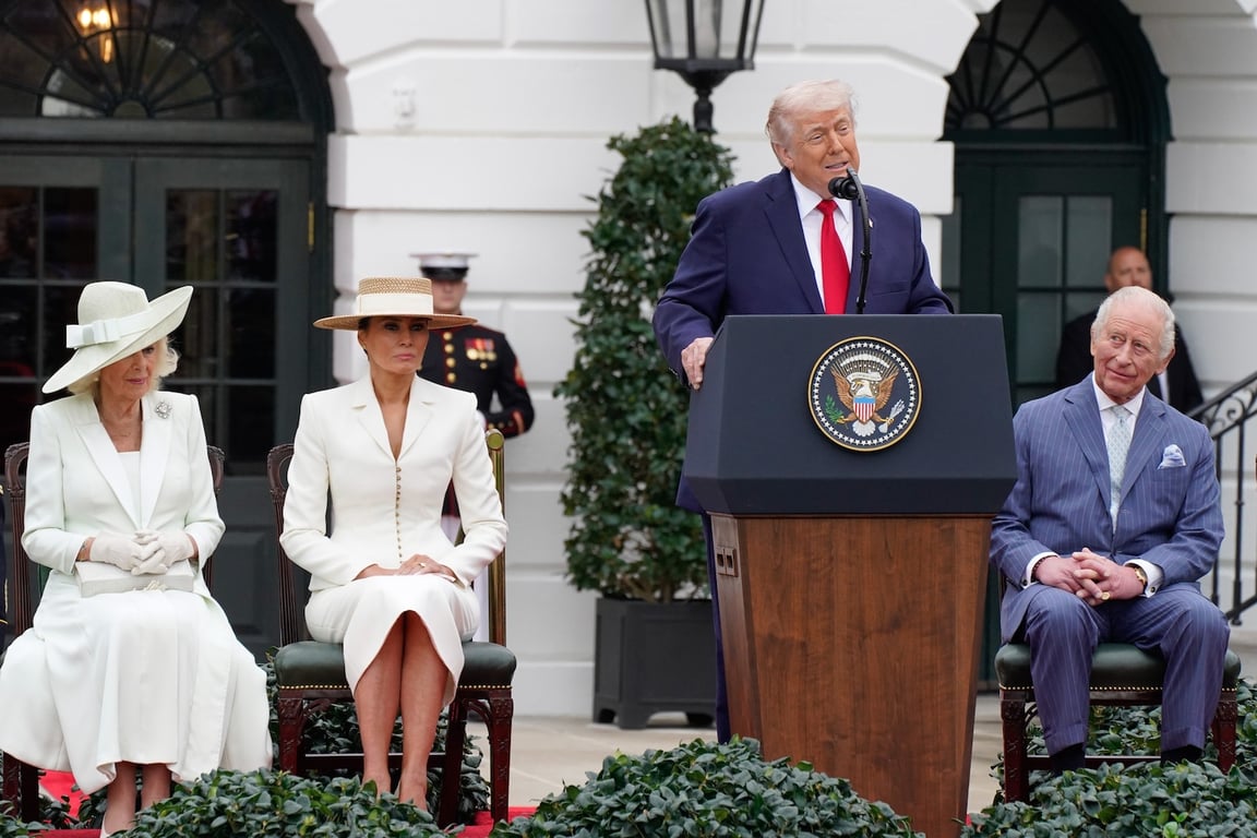 The Washington Post image for King Charles urges checks on executive power as Trump hosts royal visit - The Washington Post