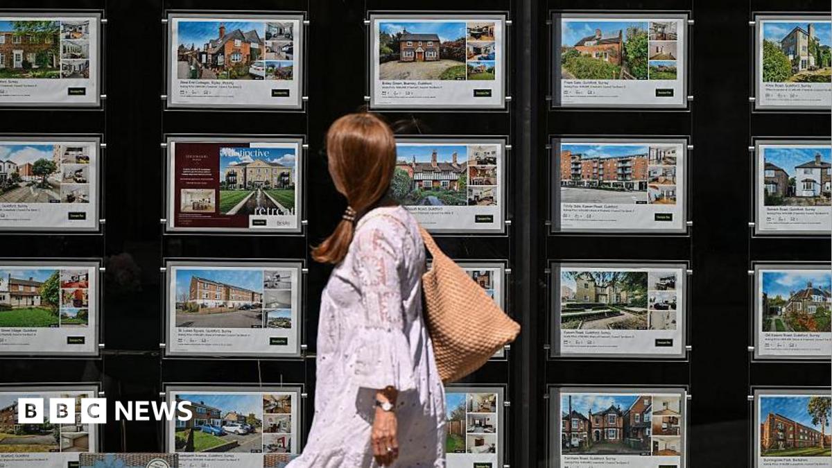 BBC News image for Plans to end gazumping with binding agreements in house sale reforms