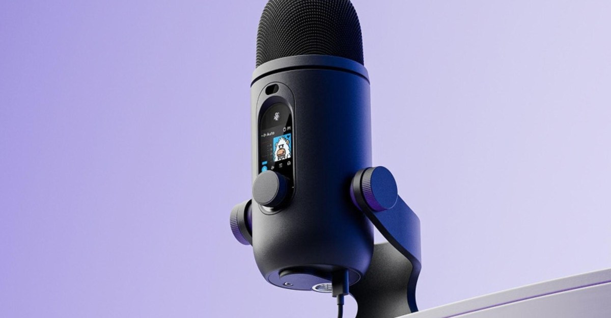 The Verge image for Logitech’s new Blue Yeti 2 mic adjusts itself to where you are - theverge.com