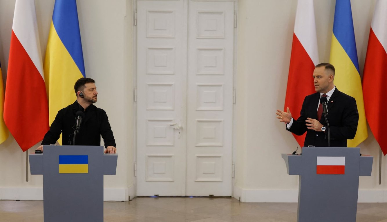 The Washington Post image for Polish president strips Zelensky of honor after special forces unit’s renaming - The Washington Post