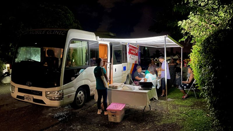 CNN image for Fiji declares HIV emergency. One in 60 people now have the virus as drug crisis fuels outbreak - CNN