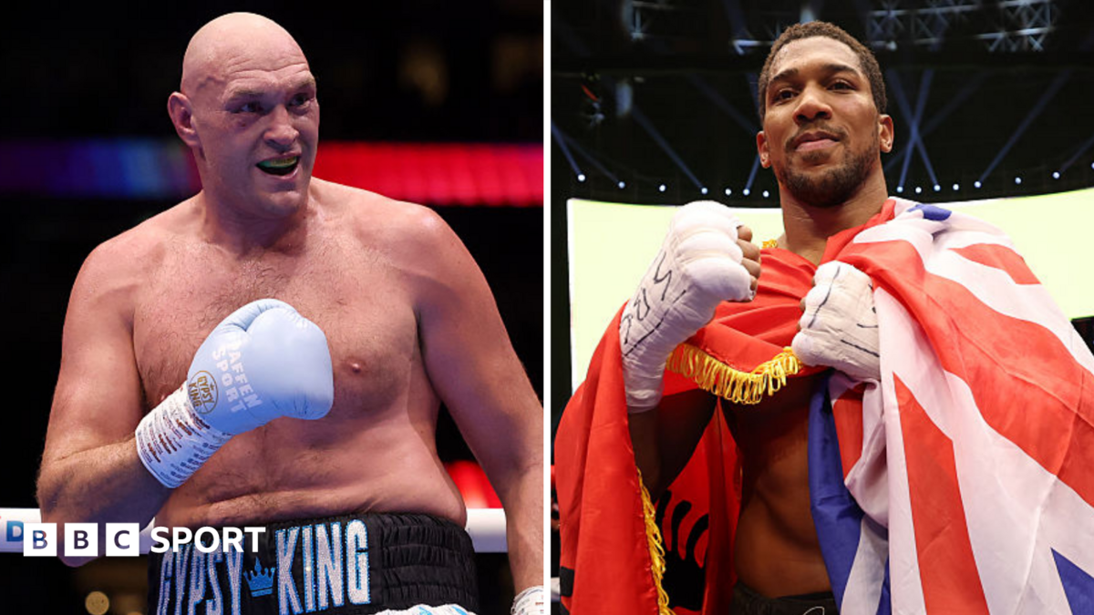 BBC News image for Fury vs Joshua: Cardiff to host heavyweight fight on 11 December - BBC