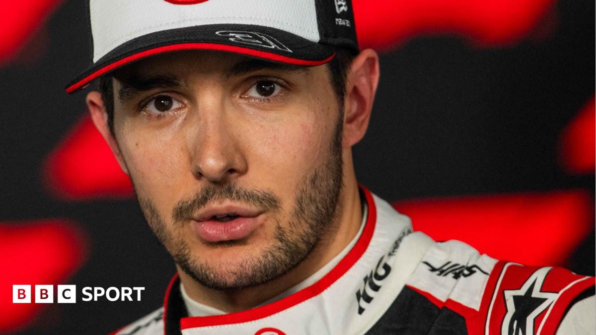 BBC News image for Esteban Ocon to leave Haas putting F1 future in doubt - BBC