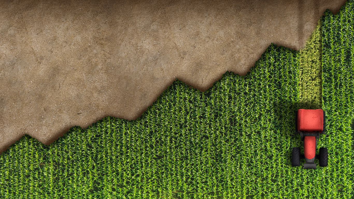 Axios image for Farmers growing increasingly desperate amid rising energy and fertilizer prices - Axios