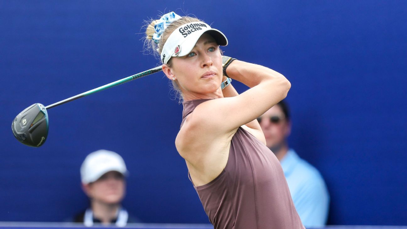 ESPN image for Nelly Korda wins Chevron Championship to reclaim world No. 1 - ESPN