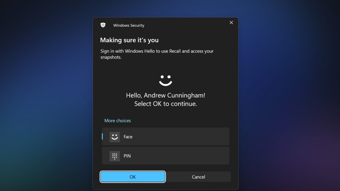 Ars Technica image for “TotalRecall Reloaded” tool finds a side entrance to Windows 11’s Recall database - Ars Technica